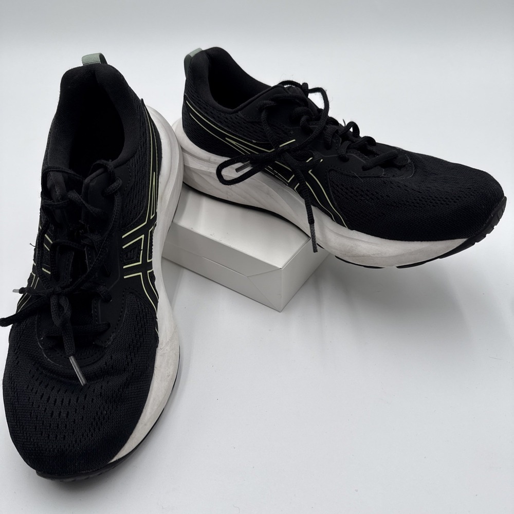 Asics Gel-Contend 9 Running Shoes Black White Mint 1012B681 Womens 9